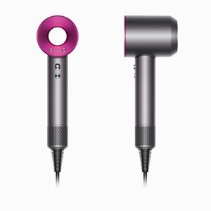 Dyson Supersonic Hair Dryer in Fuchsia and Gray First Gen